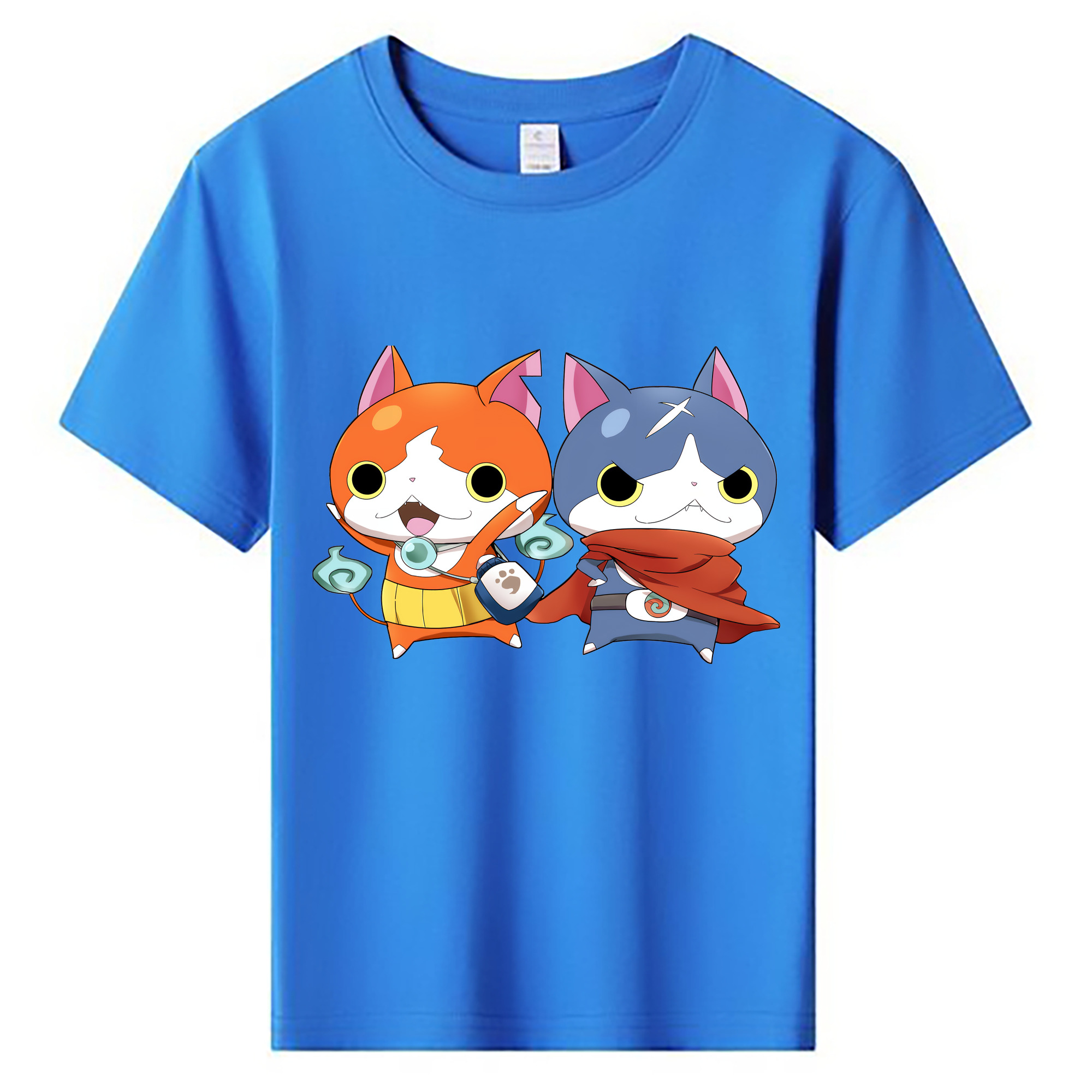 （画像用） 妖怪ウォッチ Yo-kai Watch 綿100％キッズTシャツ（フロントプリント）